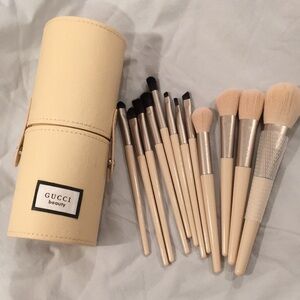 Gucci Beauty Brush Set with Case